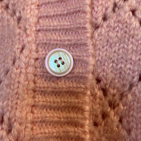 ♥️ HOST PICK ♥️ LITTLE WHITE HOUSE chunky cardigan S/M - Picture 5 of 9